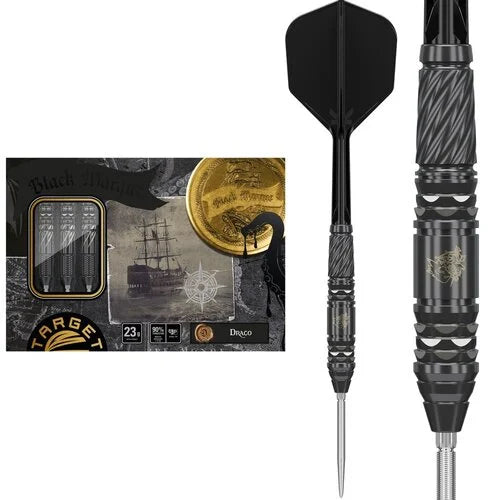 TARGET JAPAN - BLACK MARQUE - DRAGON - GEN 2 - SWISS POINT DARTS - 90% - 23g