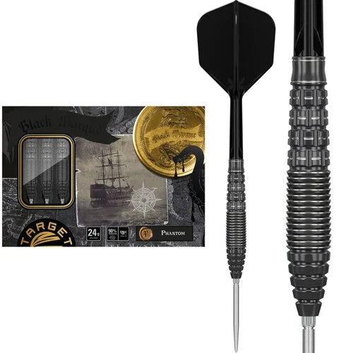 TARGET JAPAN - BLACK MARQUE - PHANTOM - SWISS POINT DARTS - 90% - 24g