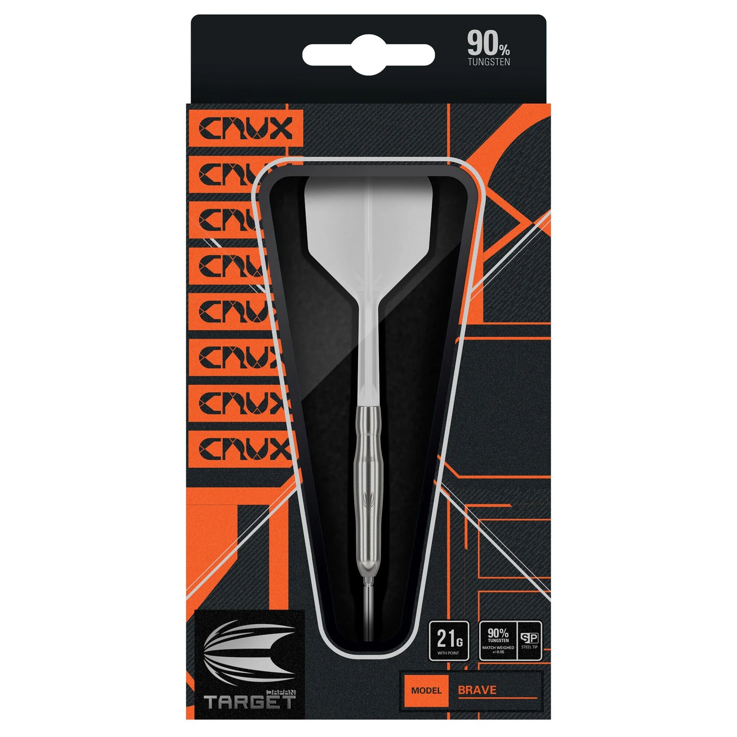 TARGET JAPAN - CRUX - BRAVE - SWISS POINT DARTS - 90% - 21g