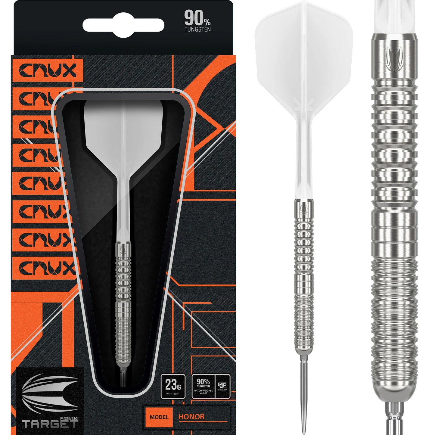 TARGET JAPAN - CRUX - HONOR - SWISS POINT DARTS - 90% - 23g