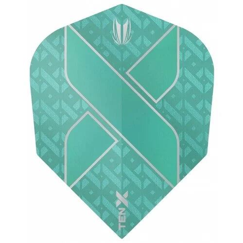 TARGET - TEN-X - ULTRA VISION - DART FLIGHTS - AQUA