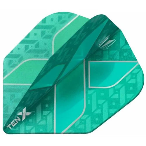 TARGET - TEN-X - ULTRA VISION - DART FLIGHTS - AQUA