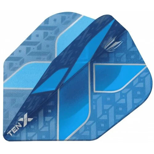 TARGET - TEN-X - ULTRA VISION - DART FLIGHTS - BLUE