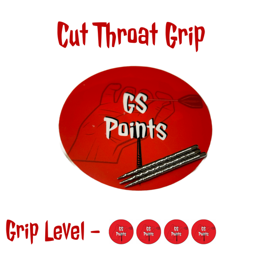 GS POINTS - CUT THROAT - STEEL TIP POINTS