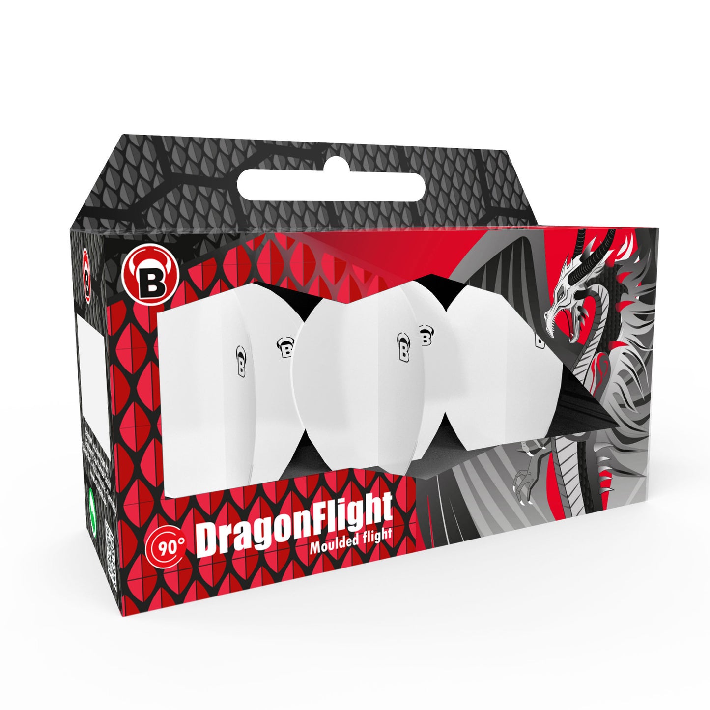 BULL'S DragonFlights - PEAR - 200 MICRONS - EXTRA STRONG FLIGHTS