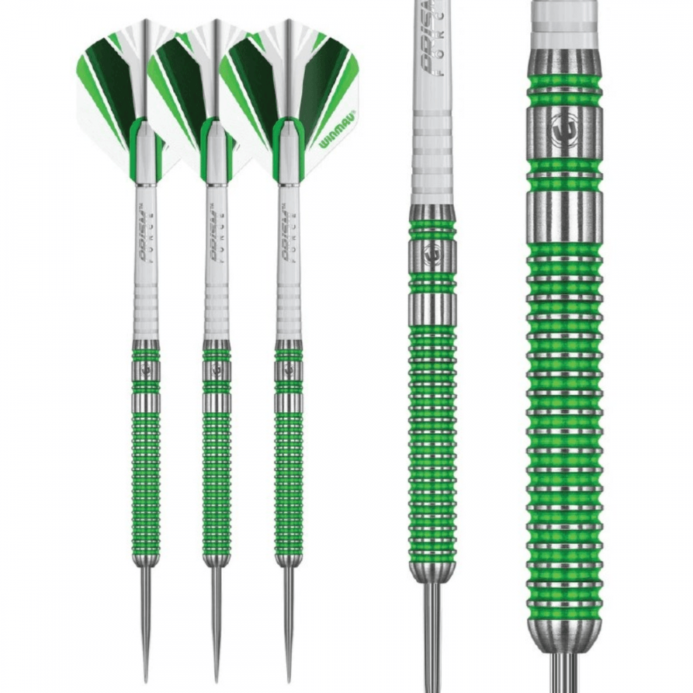 WINMAU - OVERDRIVE - STEEL TIP DARTS - 90% - 22g/23g/24g/25g