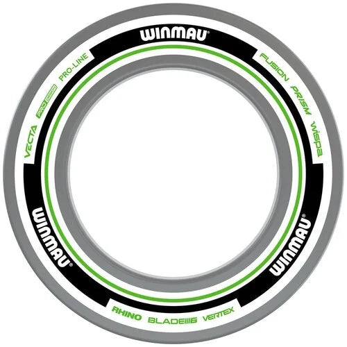 WINMAU - ADVANCE - DARTBOARD SURROUND BY WINMAU - WHITE/GREEN