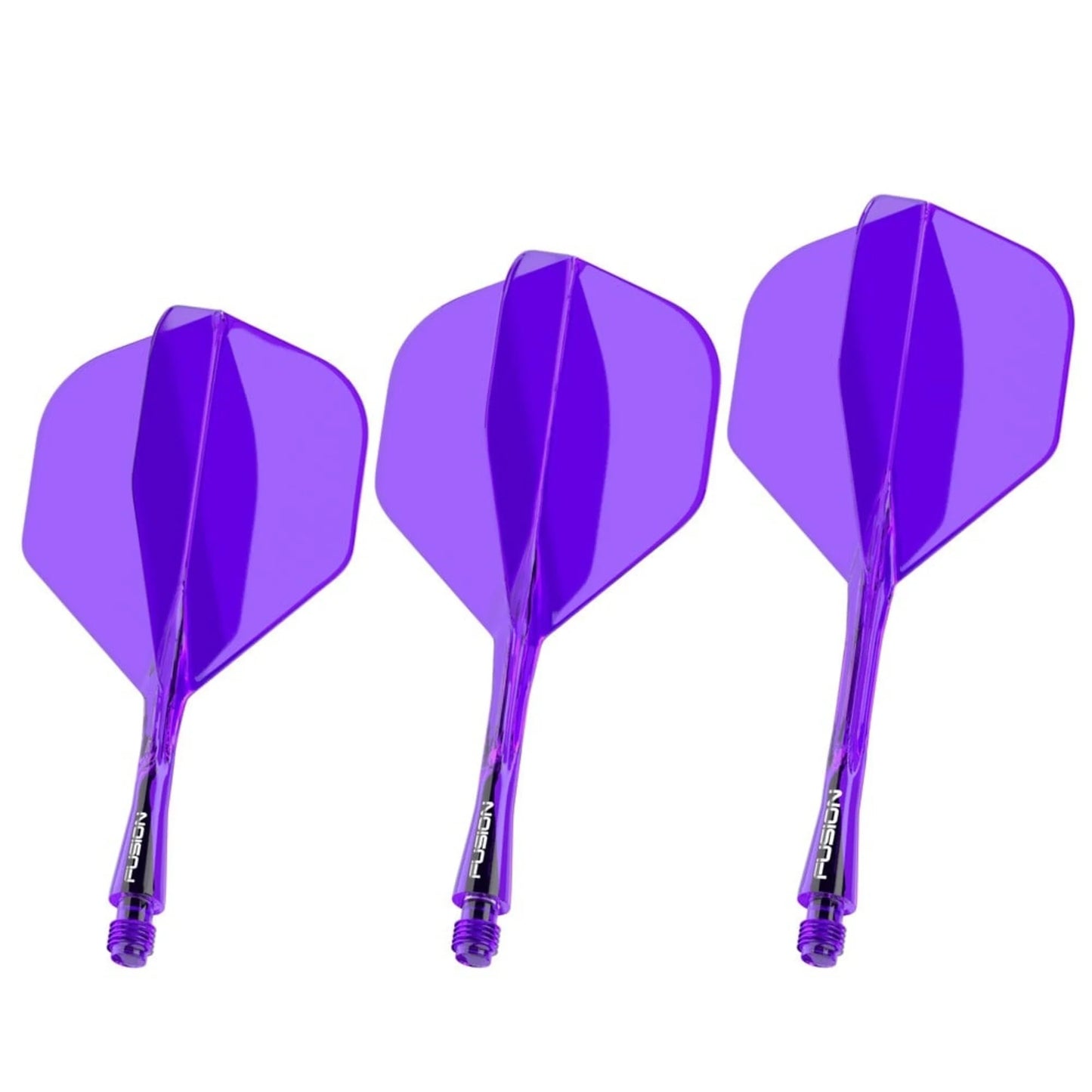 WINMAU - WINMAU FUSION - PURPLE - STANDARD (No.2)- INTEGRATED FLIGHTS - PURPLE