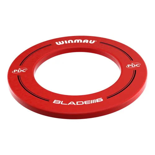 WINMAU - PDC - BLADE 6 - DARTBOARD SURROUND BY WINMAU - RED