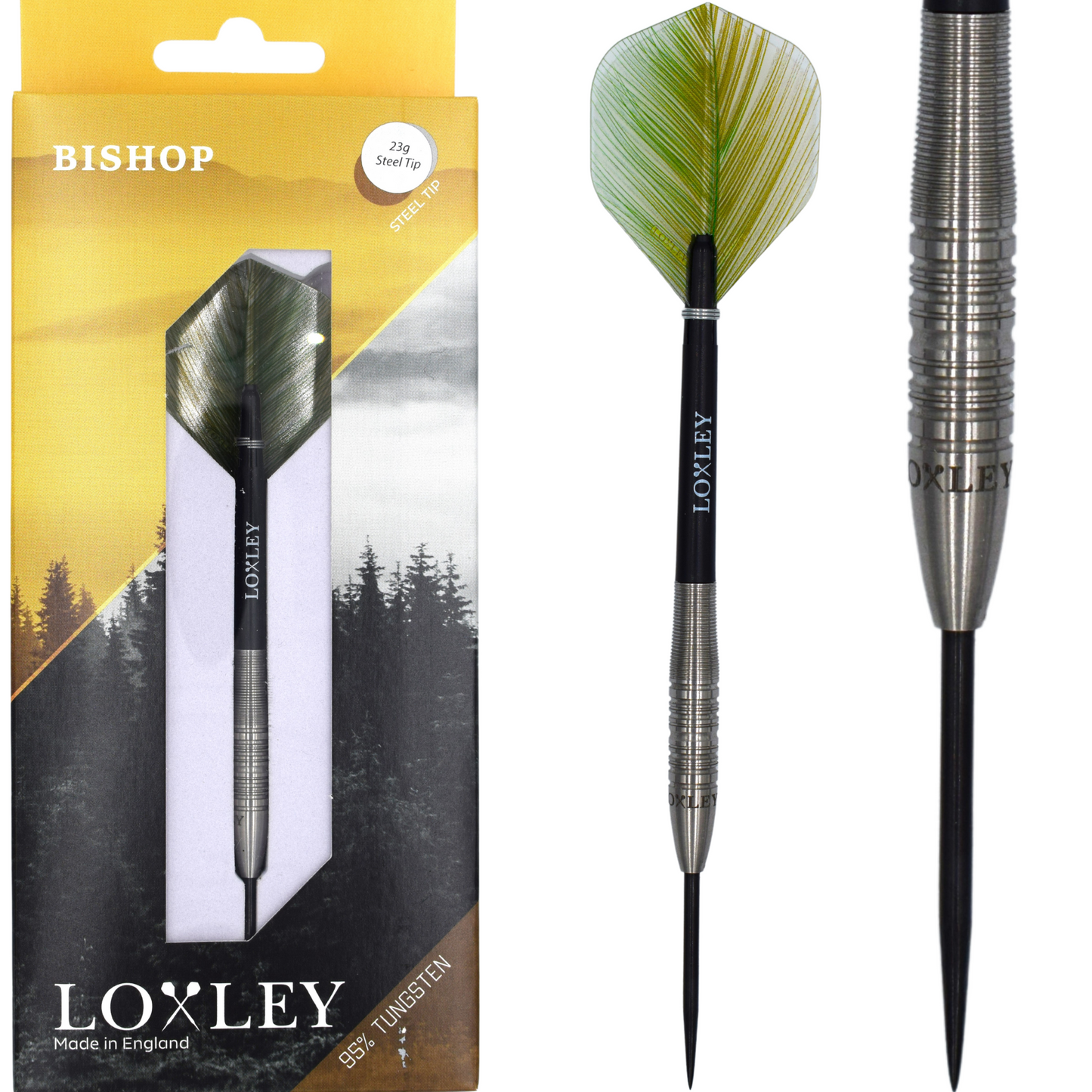 LOXLEY - Loxley 'The Bishop' Darts - 21g, 23g & 25g