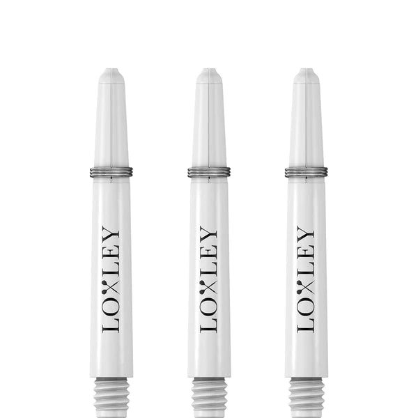 LOXLEY - Nylon Shafts - Dart Stems with Springs - White